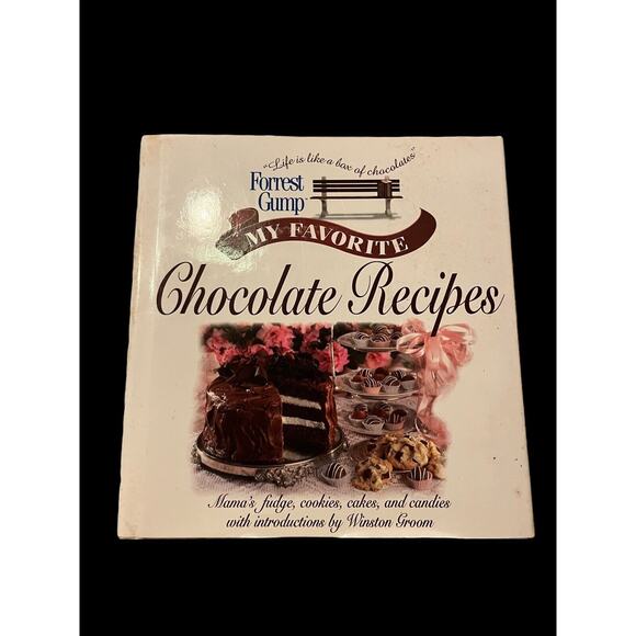 Forrest Gump : My Favorite Chocolate Recipes by Winston Groom 1995 Vintage - Picture 1 of 6